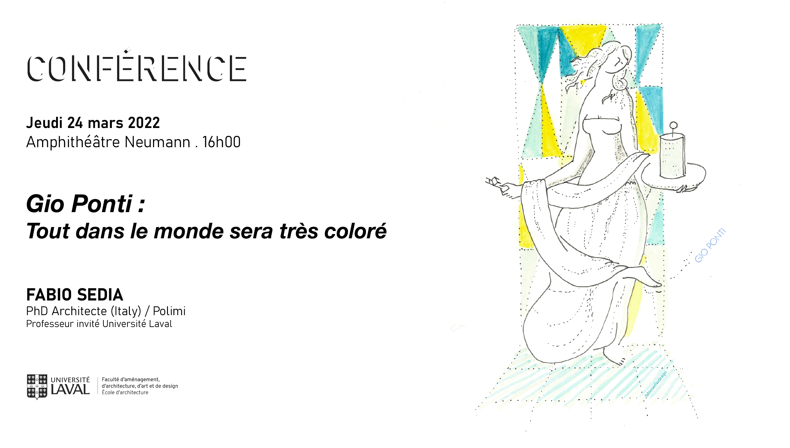 Gio Ponti : Tout dans le monde sera très coloré
