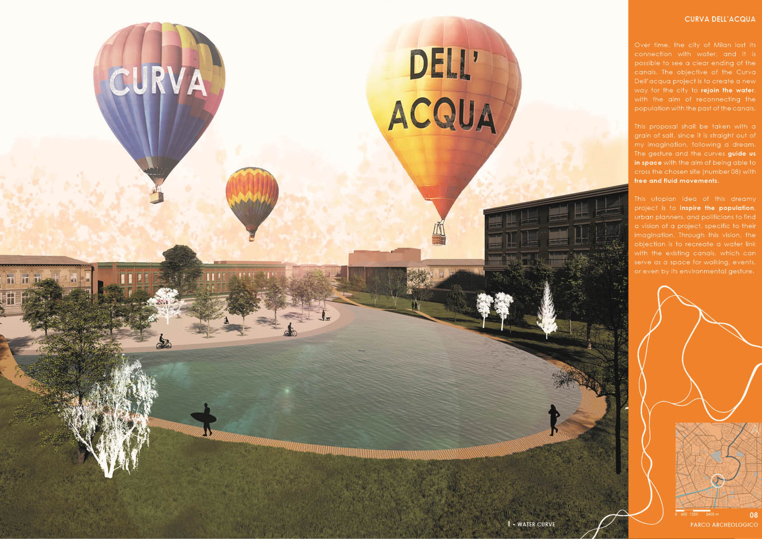 Milan Navigli Challenge · Laurianne Boulanger · Projet étudiant, 2022